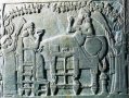 <p>Ashurbanirpal et la reine se reposent dans le jardin (palais de Ninive).</p>