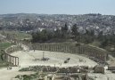 <p>Jerash : le forum ovale.</p>