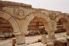 <p>Leptis Magna : forum sévèrien.</p>