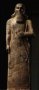 <p>Kalhu : statue d'Assurbanipal II.</p>
